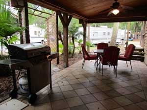 Cabin Front Porch
