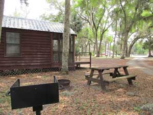 Cabin Grilling Area & Fire Pit